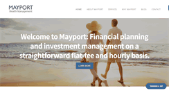 Desktop Screenshot of mayport.com